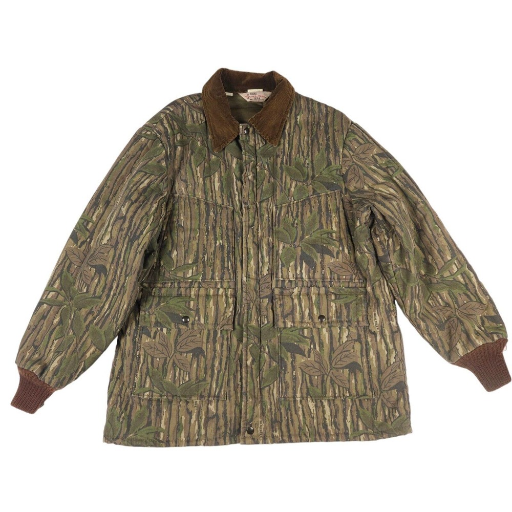 Vintage Walls Blizzard Pruf Insulated Realtree Camo Hunting Jacket Mens XL
